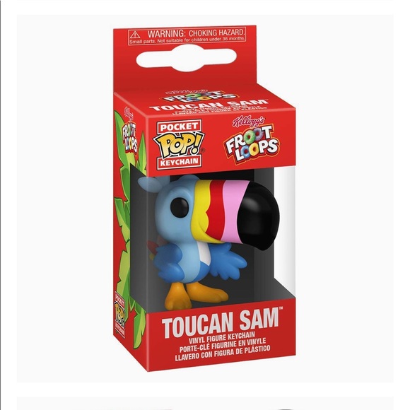 Funko Pocket Pop Toucan Sam Bag Charm Keychain. - Picture 3 of 9